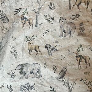 Pottery Barn Kids Winter Woodland Bedding